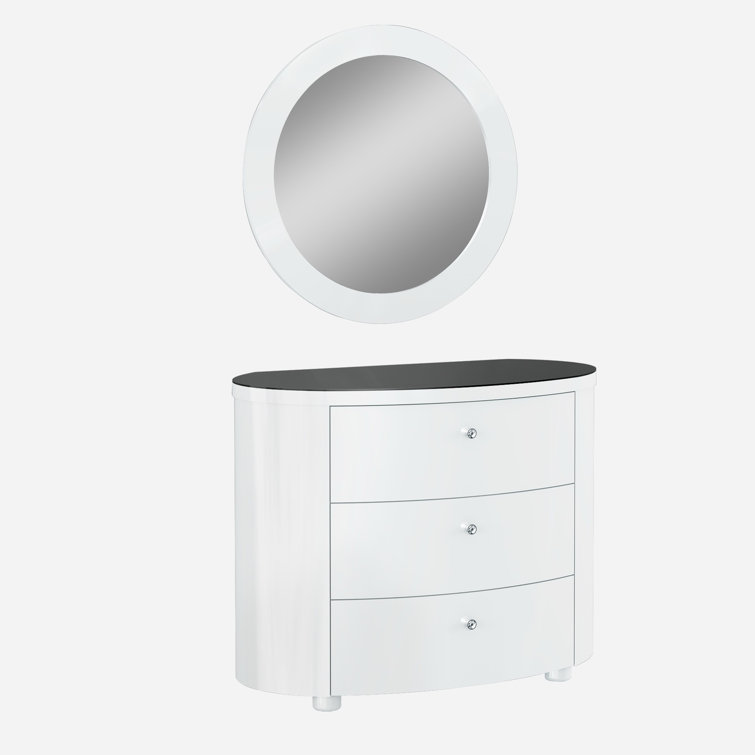 Ivy Bronx Glass Top for Dresser Wayfair.co.uk